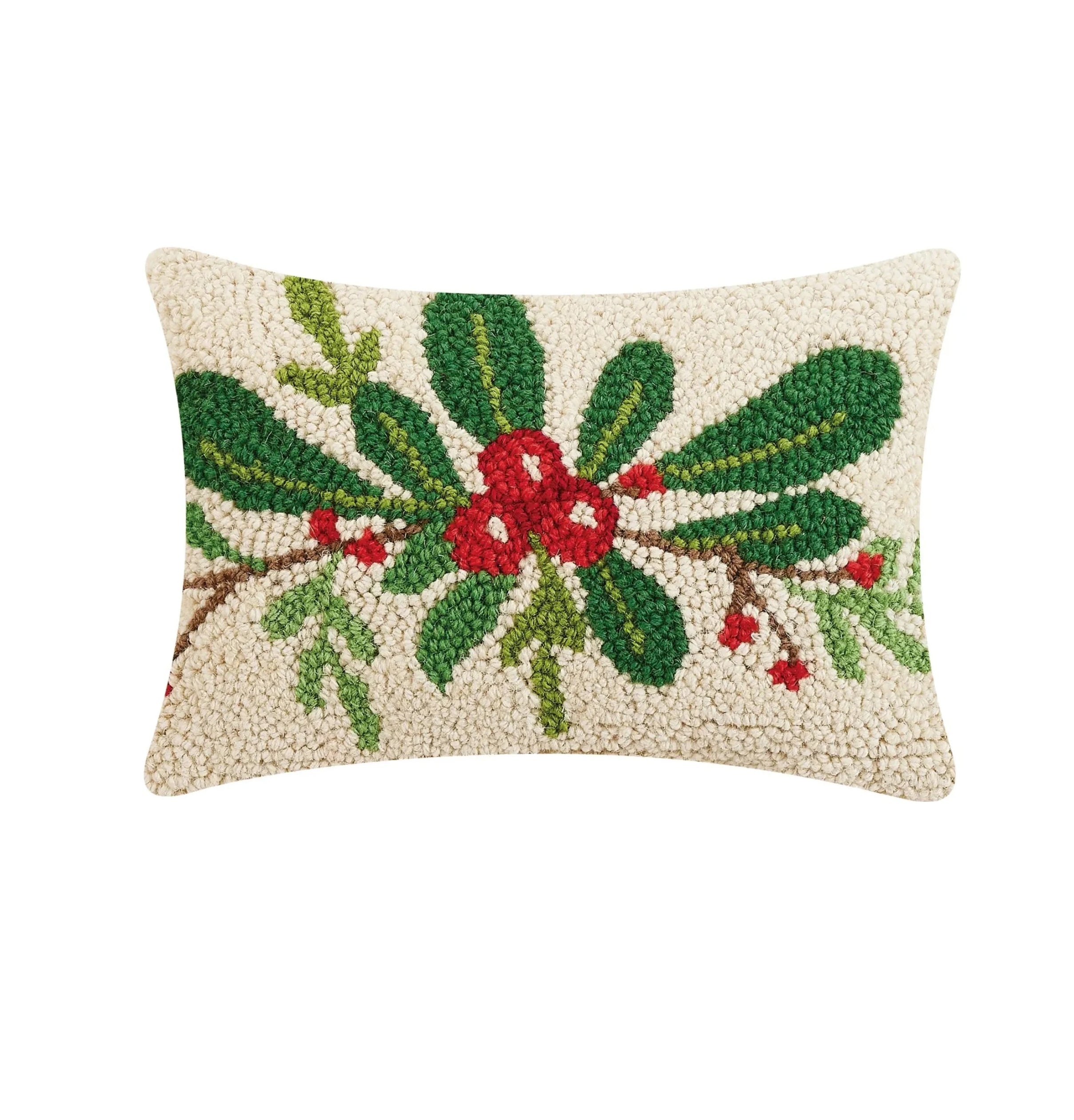 Holiday Foliage Hook Pillow