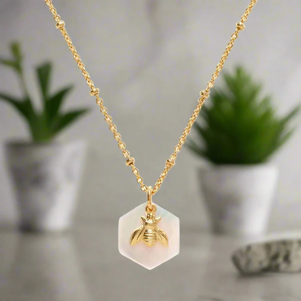 Honey Bee Necklace