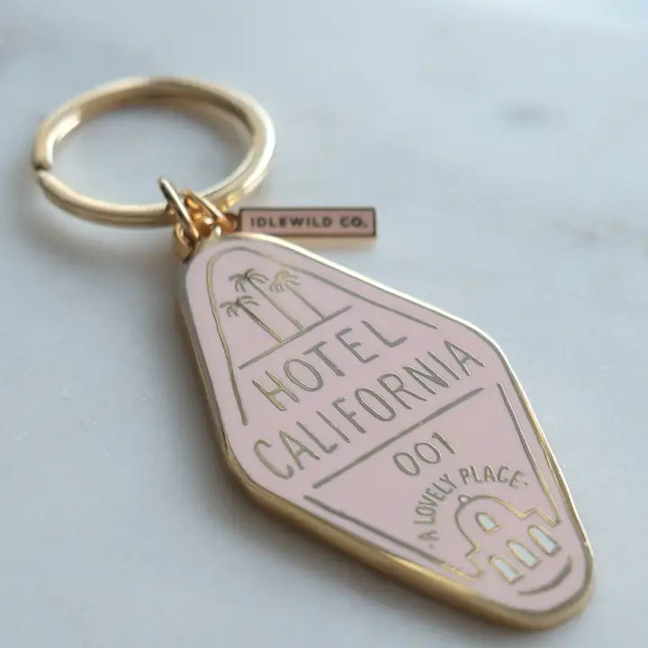 Idlewild Enamel Keychain