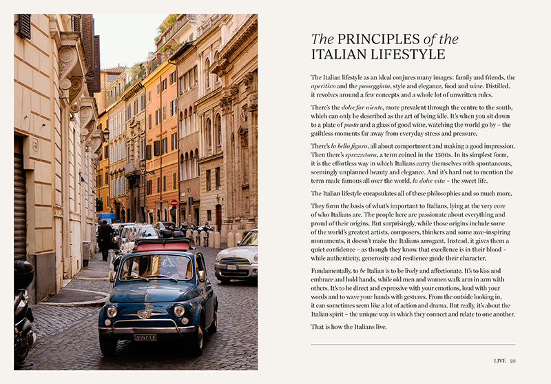 How to Be Italian, view 2, styled
