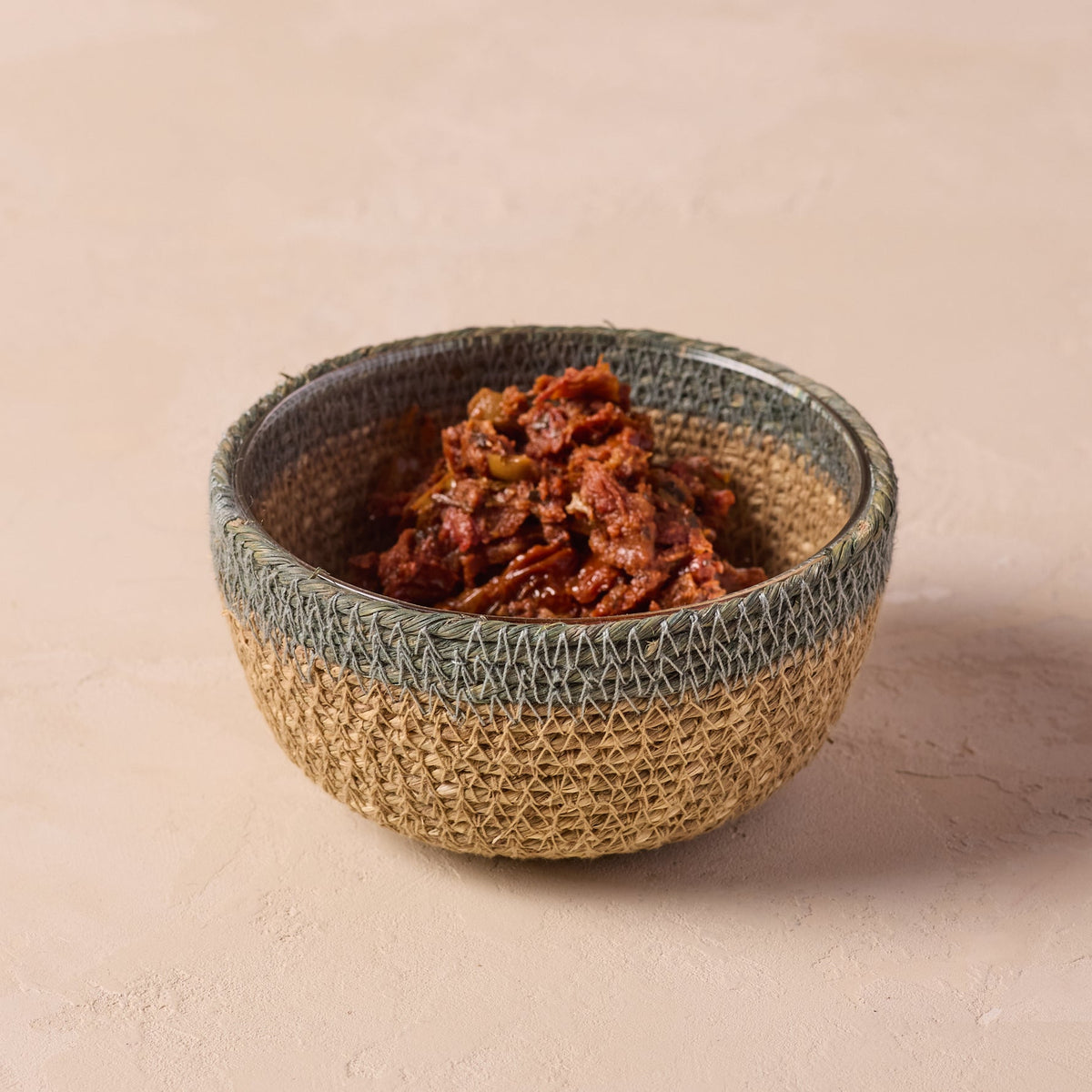 Hydra Woven Seagrass Bowl, view 4