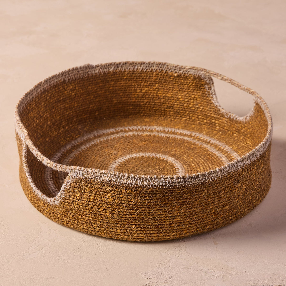 Hydra Woven Seagrass Tray, view 2