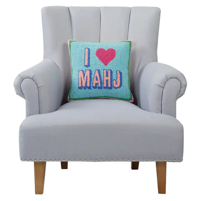 I Love Mahj Hook Pillow, view 2