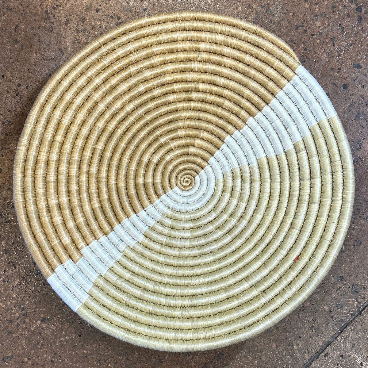 Sand Woven Bowl 21"