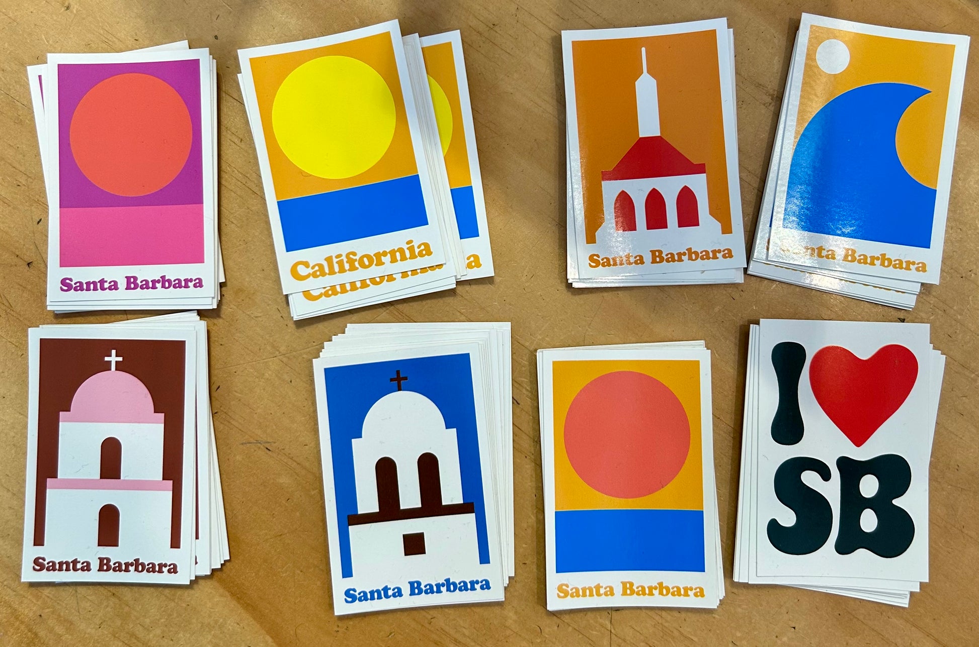 SB Retro Stickers Asst