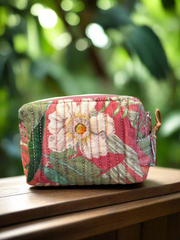 Small Quilted Vanity Bag