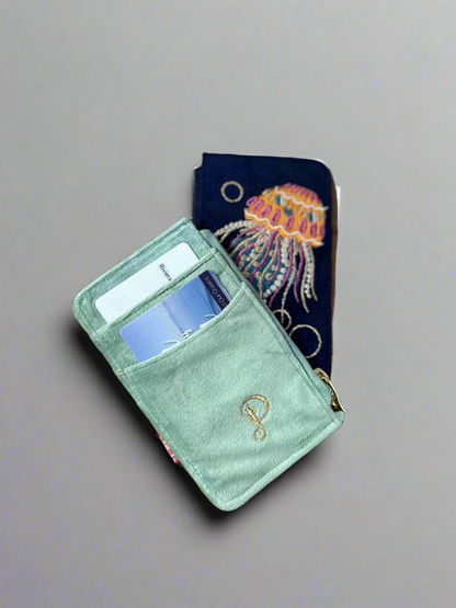 Velvet Card Holder asst, view 2