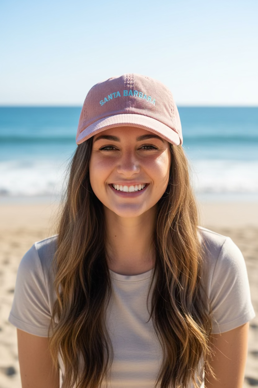 Santa Barbara Embroidered Baseball Cap