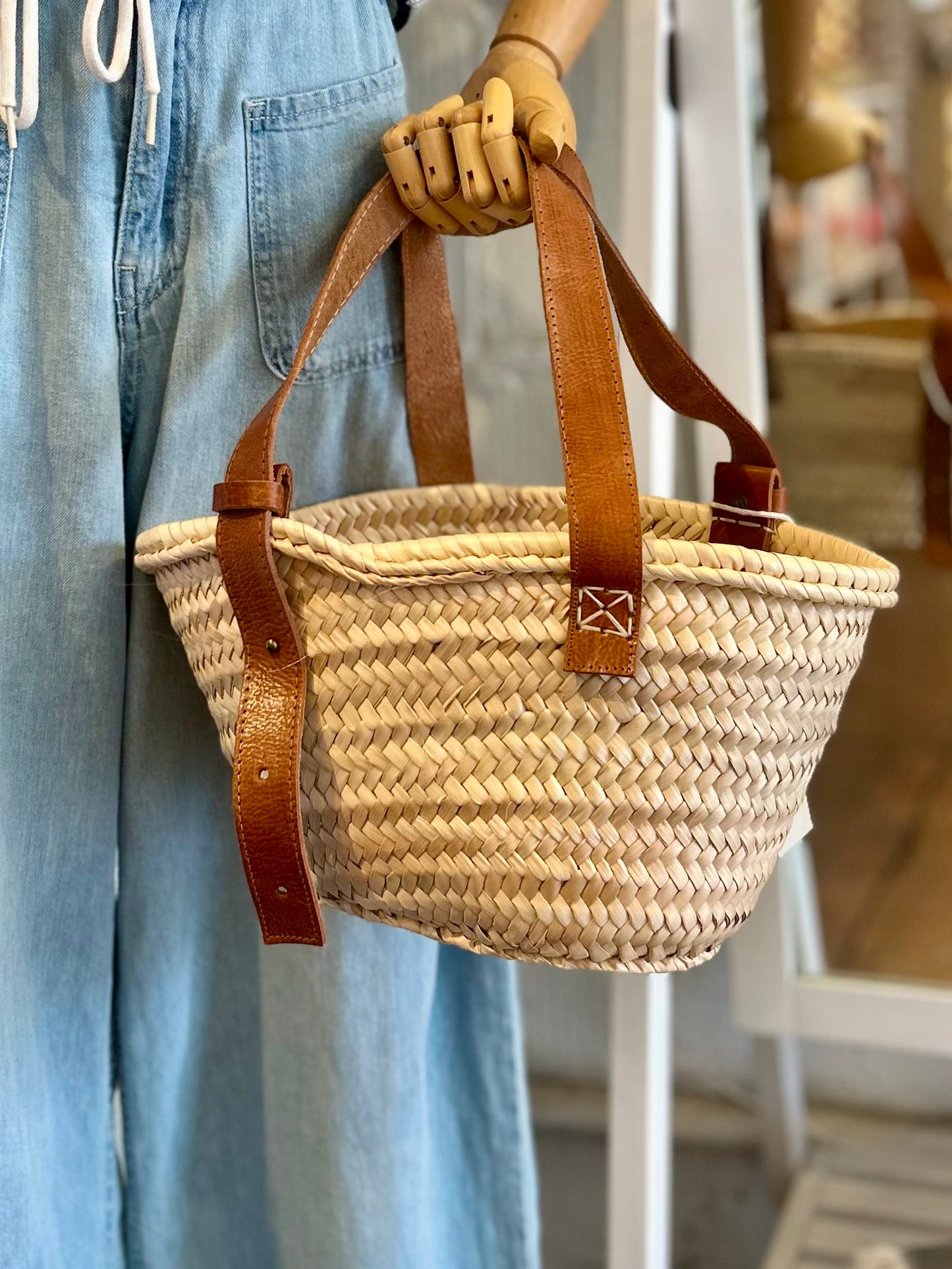 Baby French Basket with Adjustable Handles