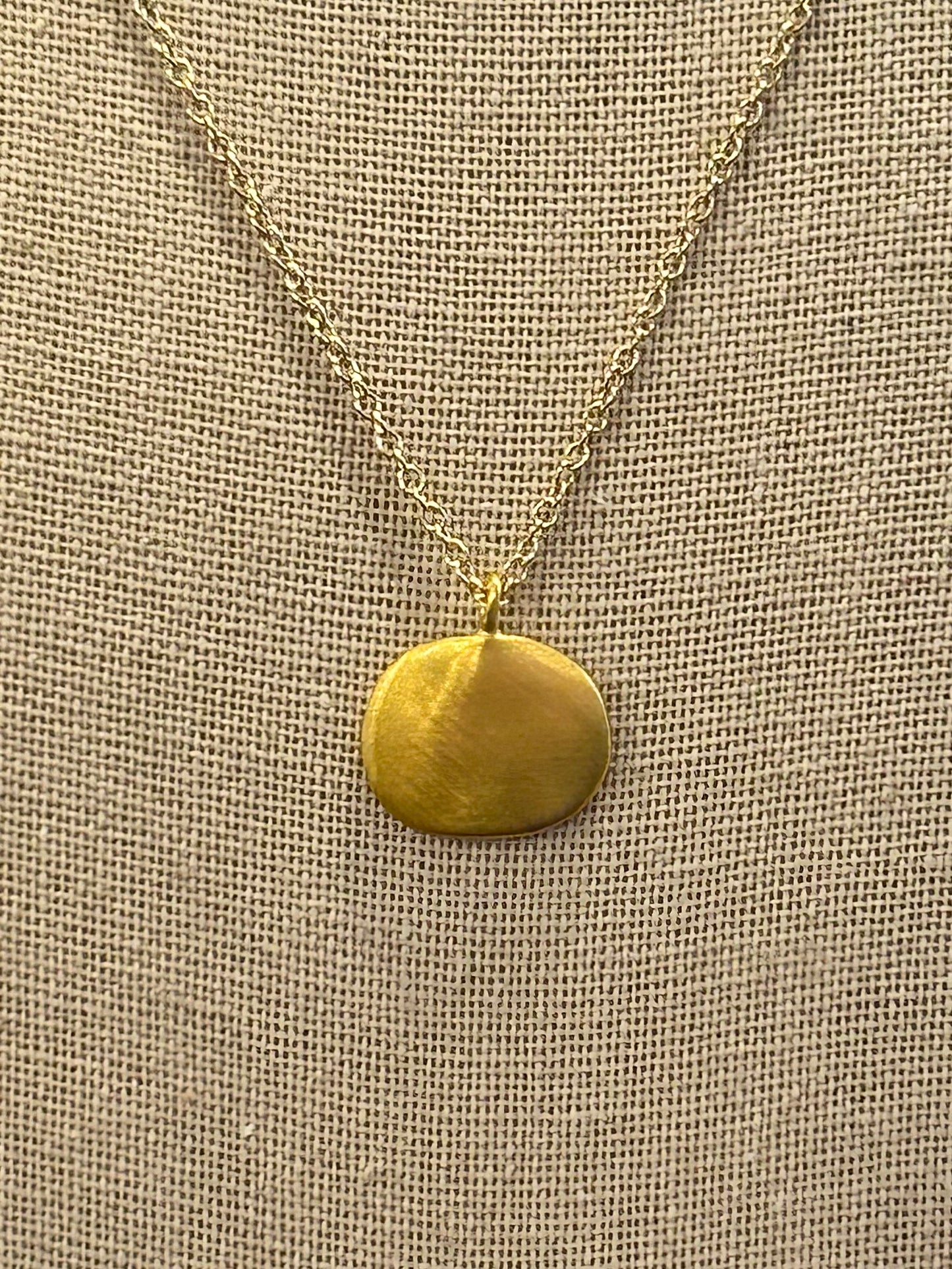 Large Nugget Necklace, view 2