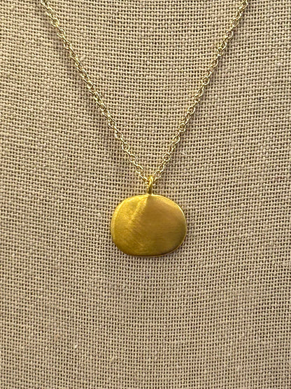 Large Nugget Necklace, view 2