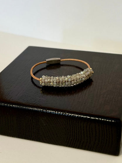 Green Amethyst Bracelet, view 3
