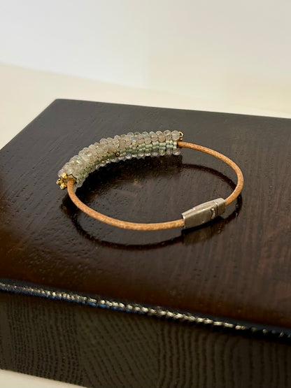 Green Amethyst Bracelet, view 2
