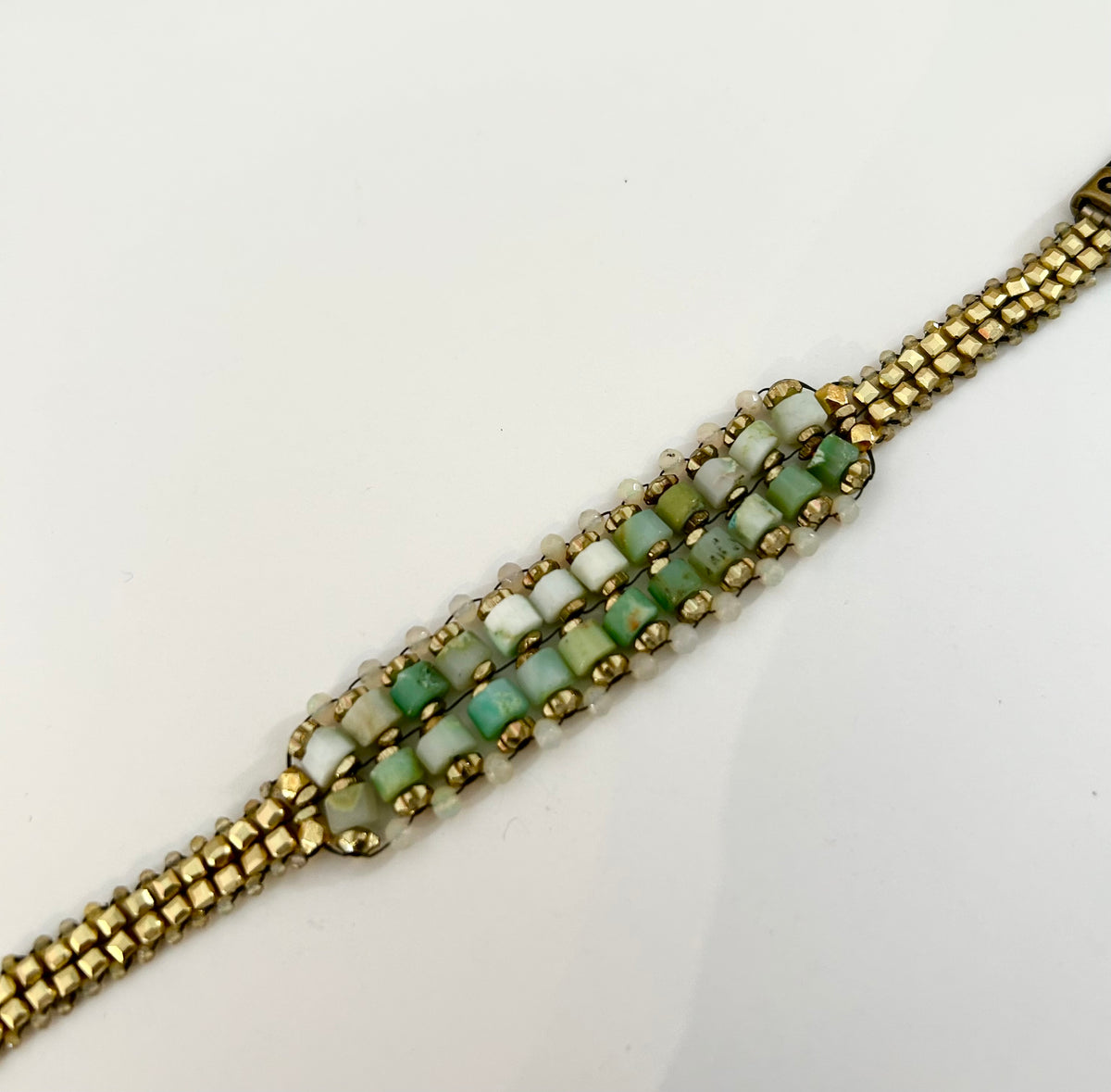 Heishi & Opal Bracelet, view 2