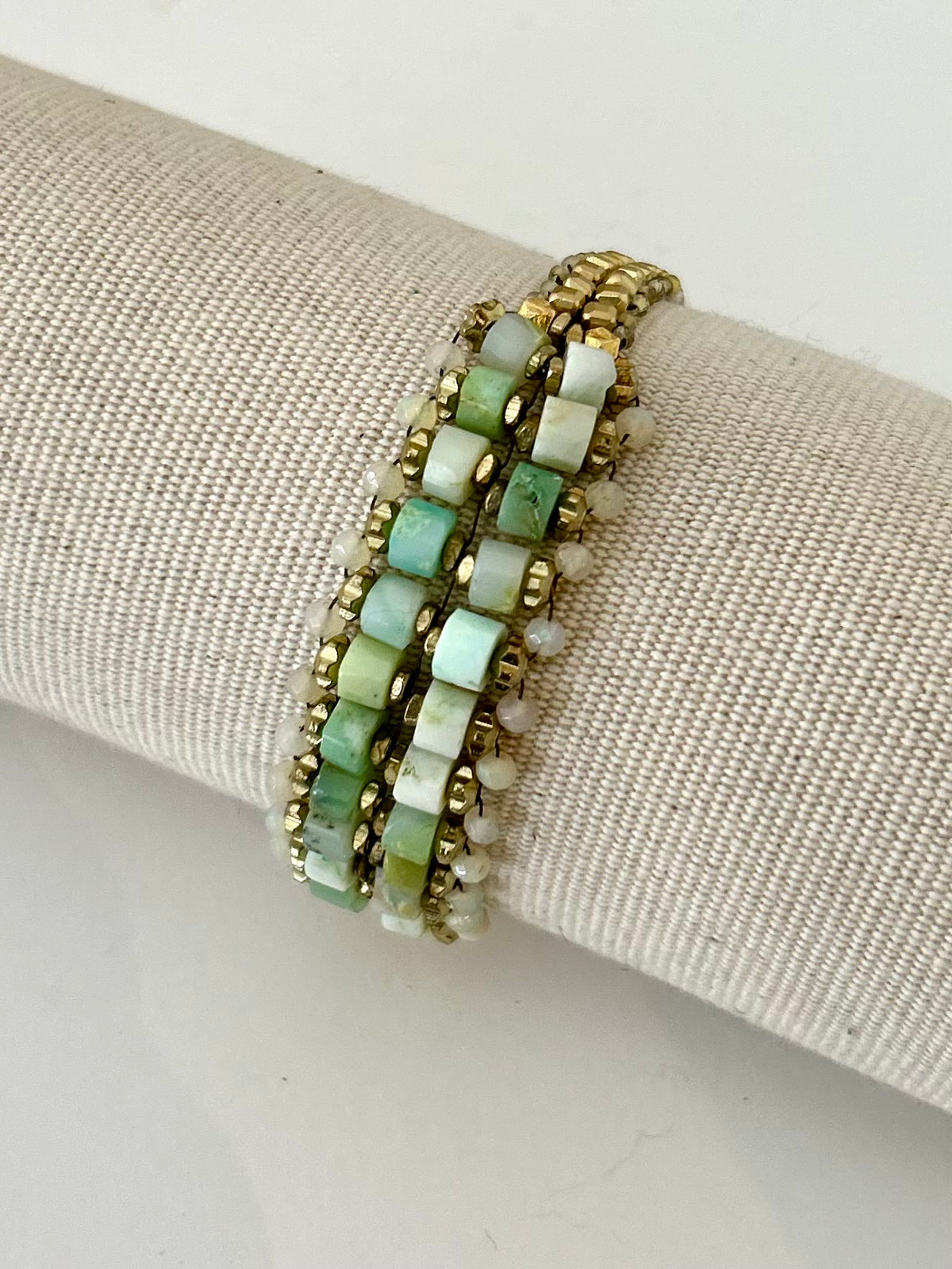 Heishi & Opal Bracelet, view 5