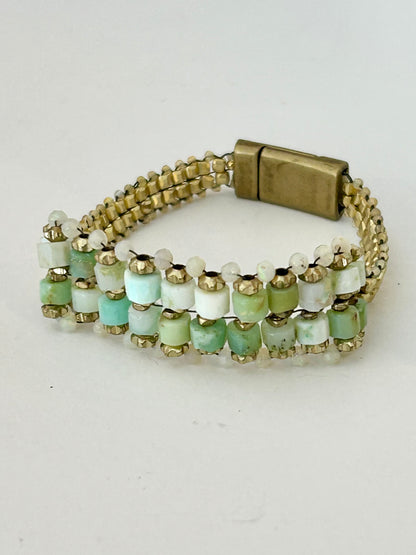 Heishi & Opal Bracelet, view 6