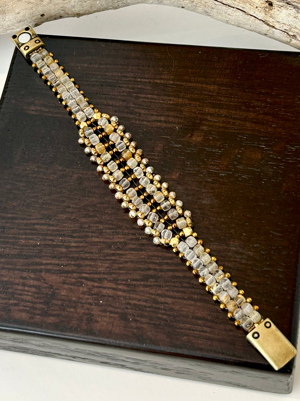 Quartz & Zircon Bracelet