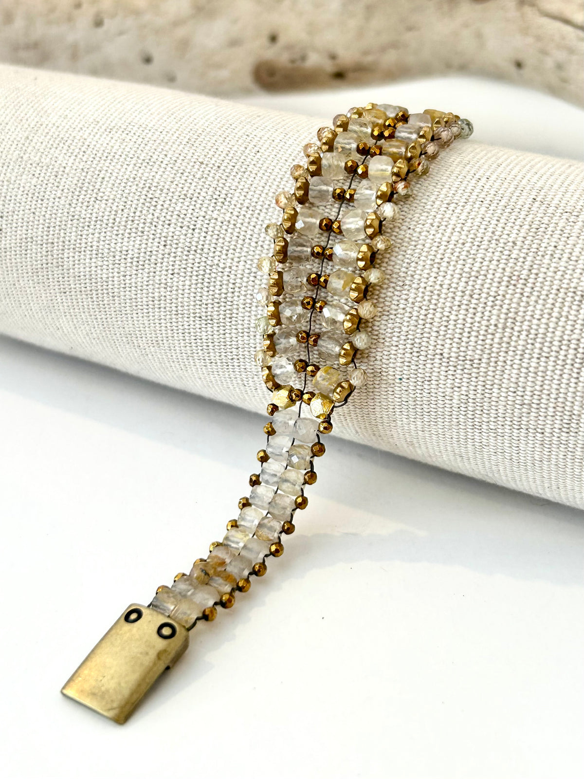 Quartz & Zircon Bracelet, view 5