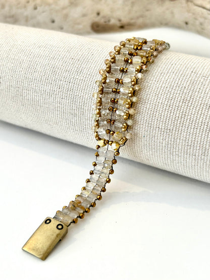 Quartz & Zircon Bracelet, view 5