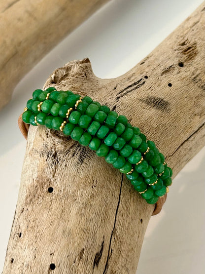 Emerald Vermeil Bracelet, view 3