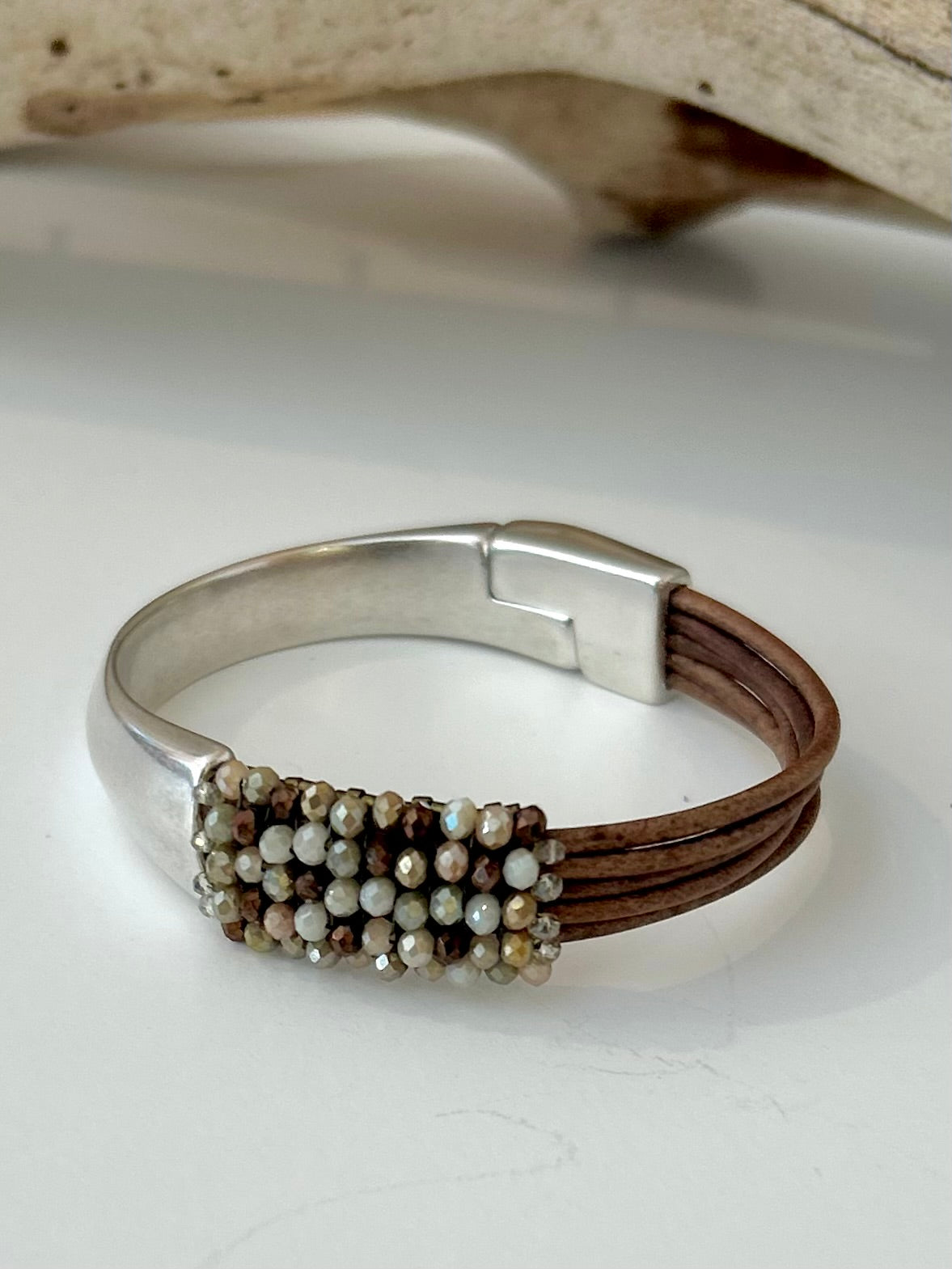 Mixed Crystal Cuff, view 2