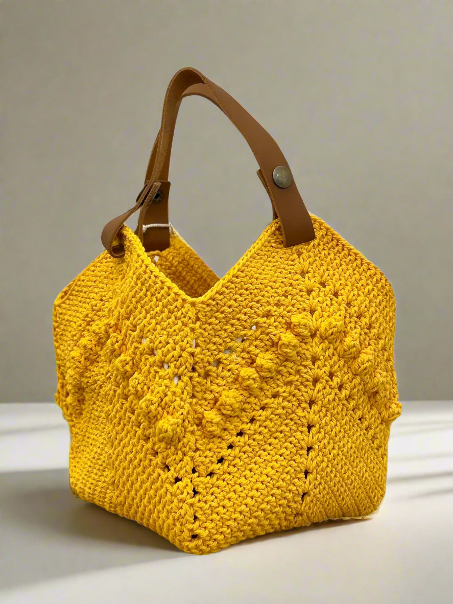Daniela Crochet Mini Tote, view 5