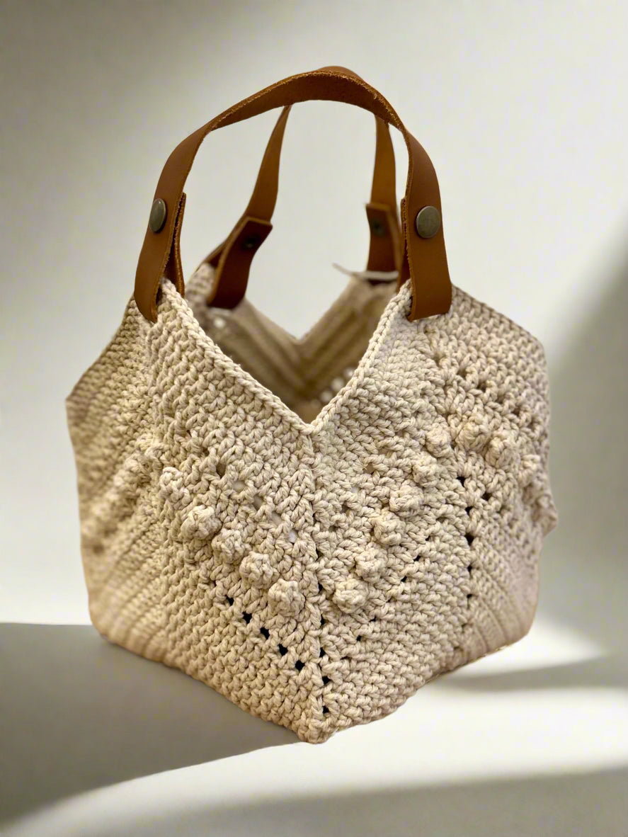 Daniela Crochet Mini Tote, view 4