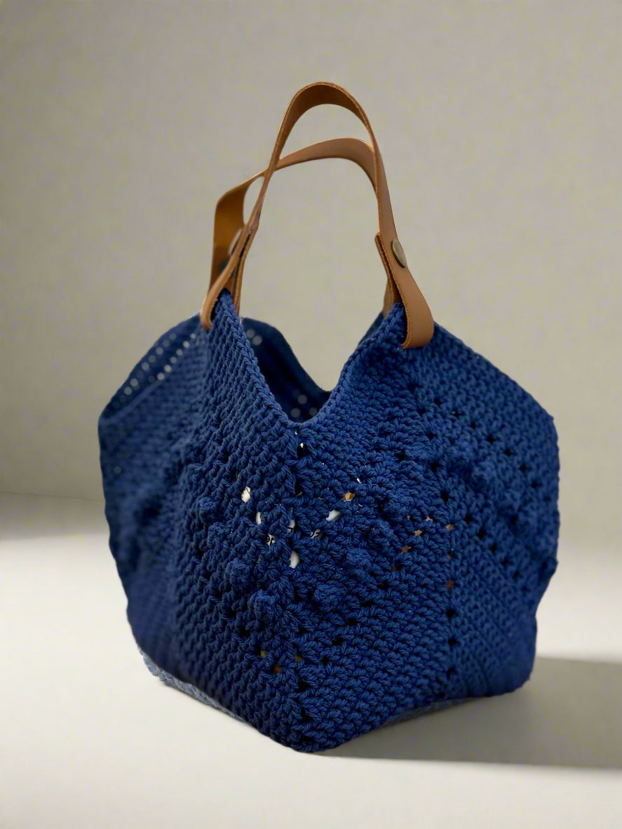 Daniela Crochet Mini Tote, view 3