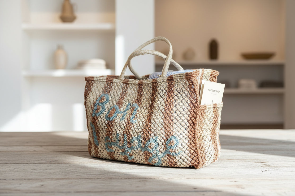 Barry Bon Voyage Stripe Bag