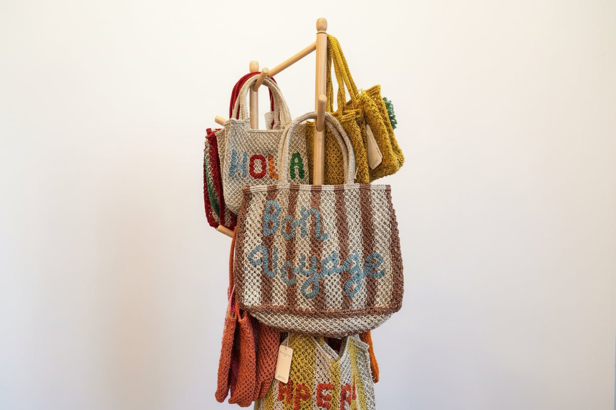 Barry Bon Voyage Stripe Bag