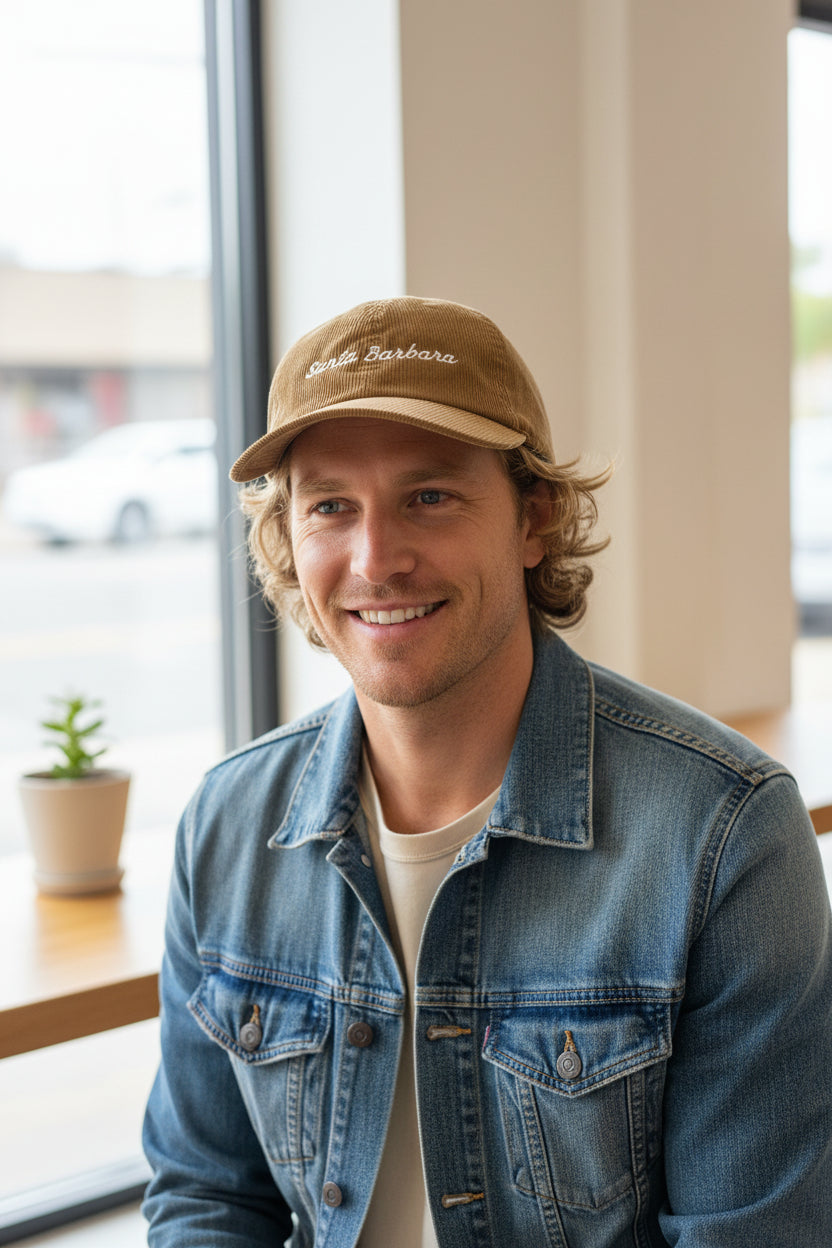 Santa Barbara Embroidered Baseball Cap