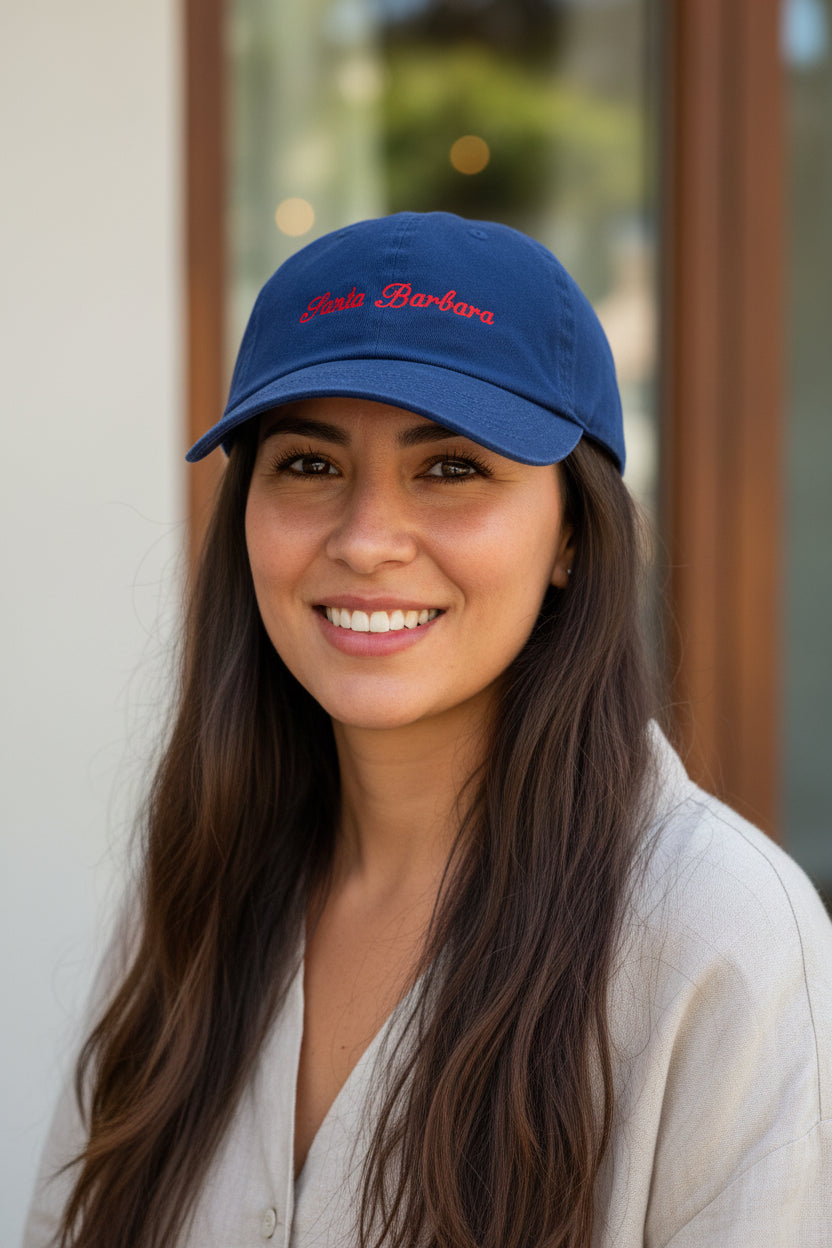 Santa Barbara Embroidered Baseball Cap