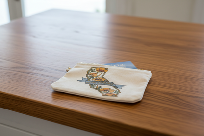 CA State w/Poppies Coin Purse, view 2