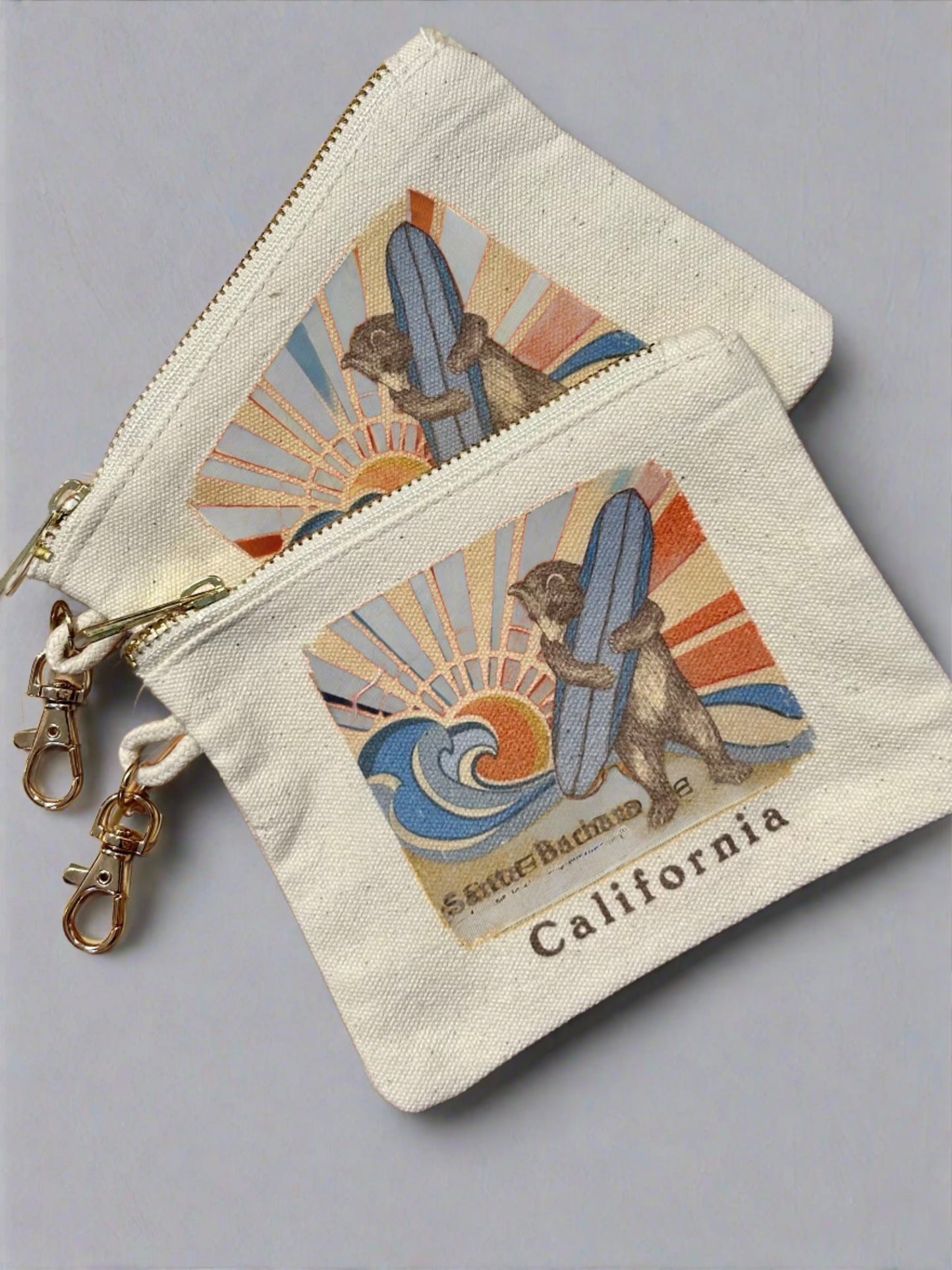 Sun n' Surf Bear Santa Barbara Coin Purse, view 2