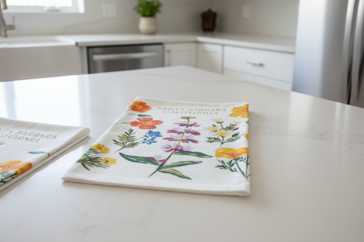 Doodles Tea Towel