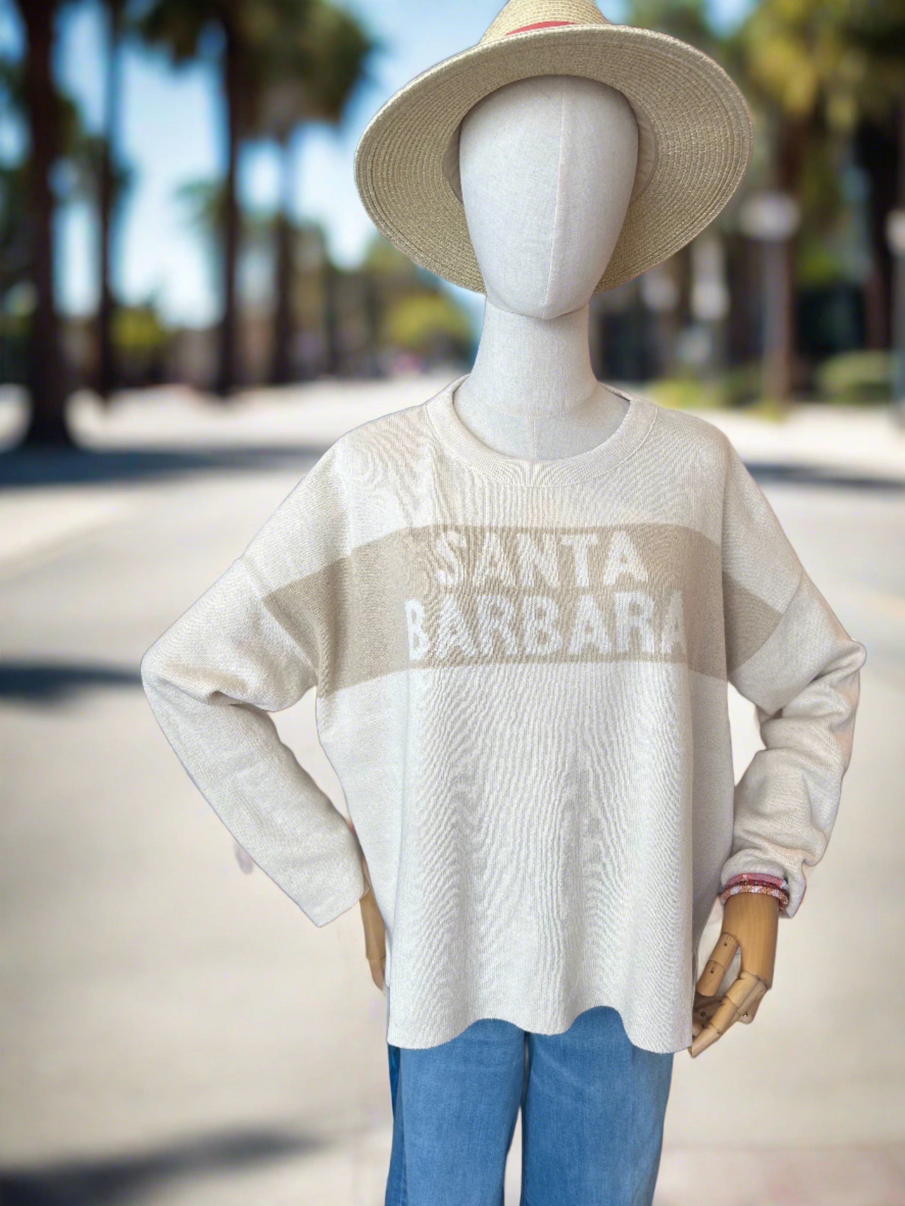 Santa Barbara Crewneck Sweater