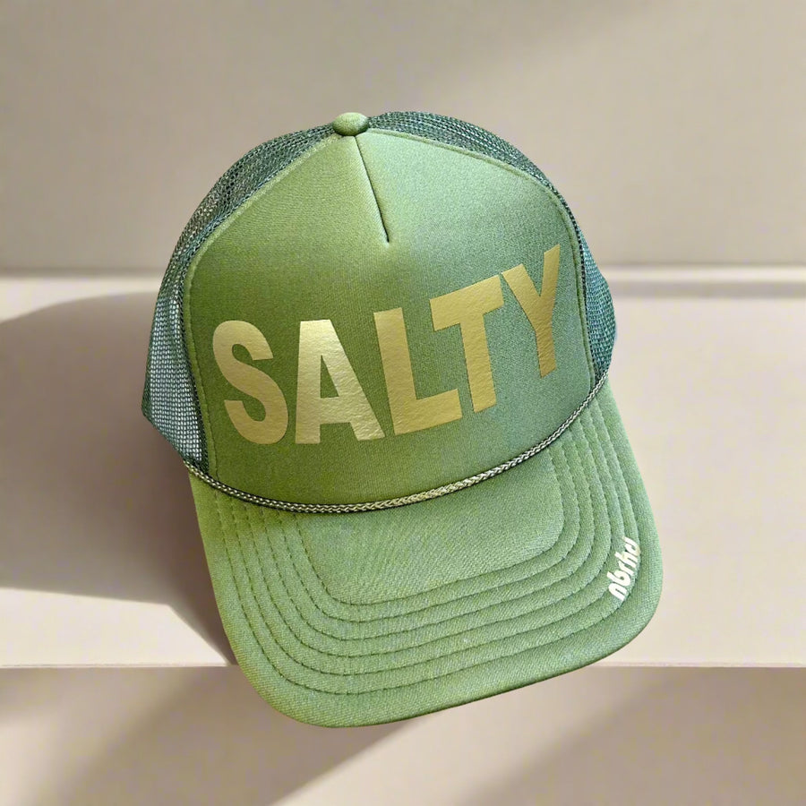 Salty Trucker Hat, view 2, styled