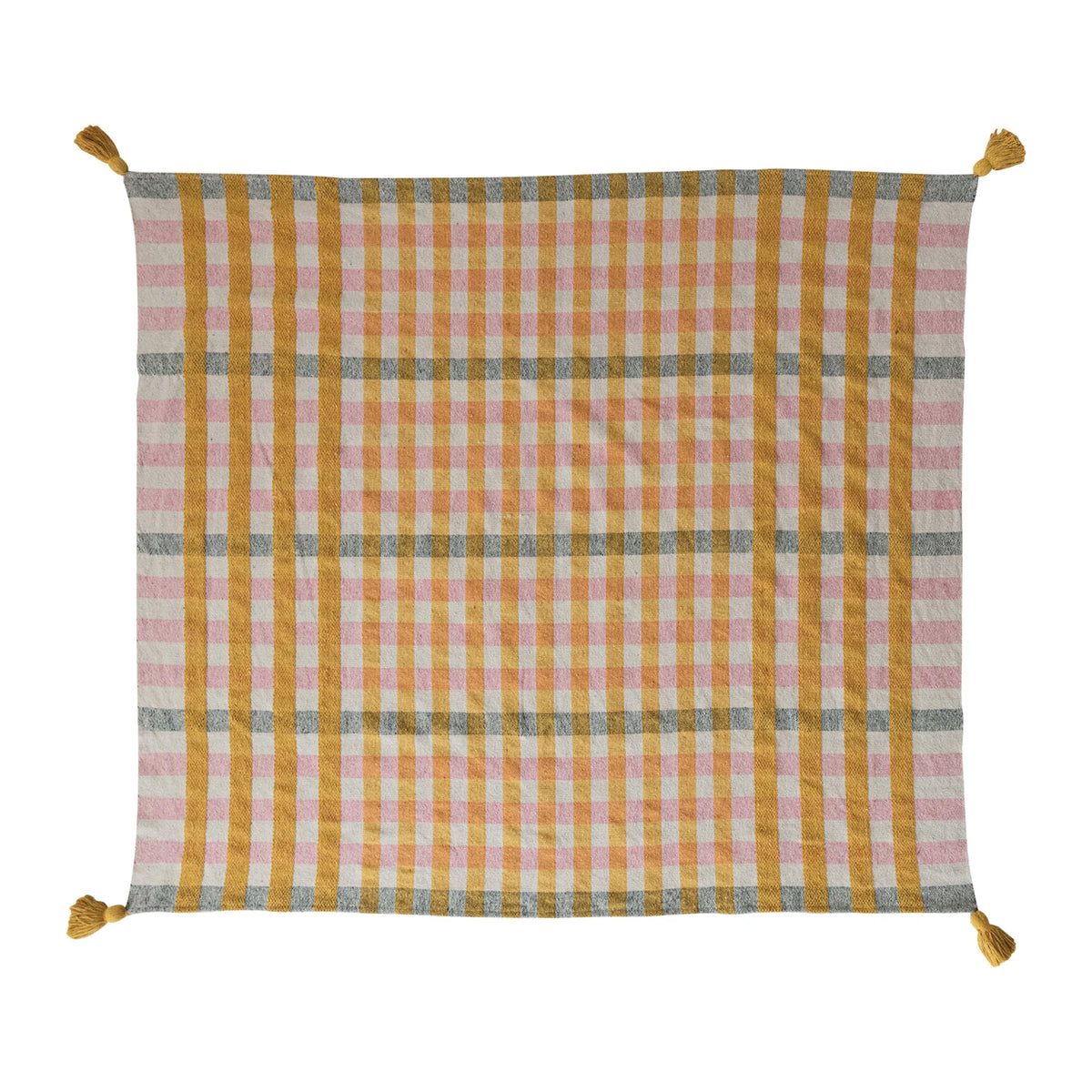 Adobe Cotton Jacquard Throw
