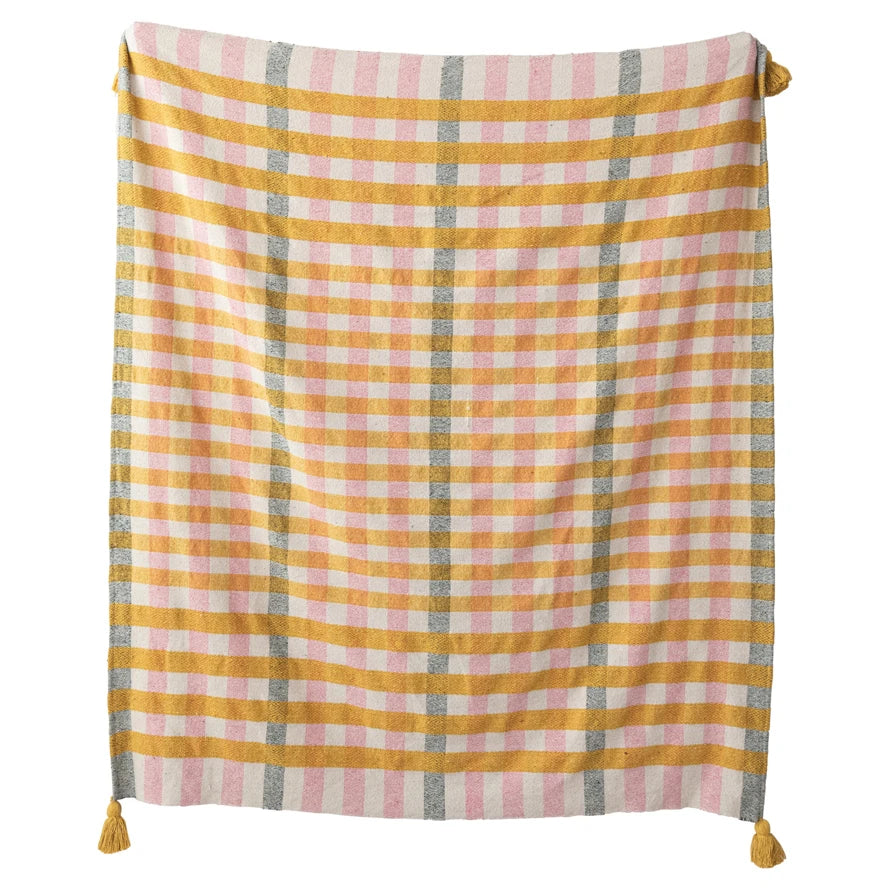 Adobe Cotton Jacquard Throw