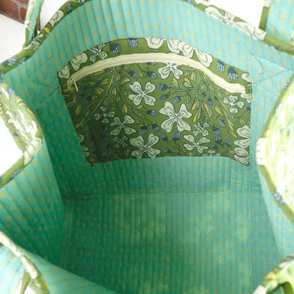 Quilted Tote, view 2