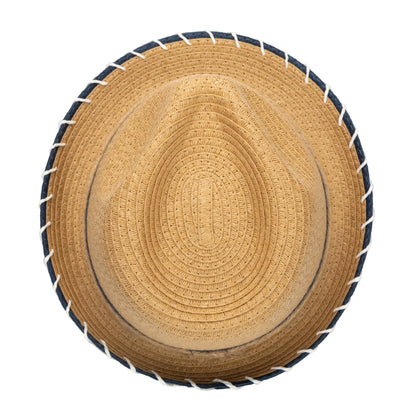 Kids Stingy Brim Fedora Hat, view 2