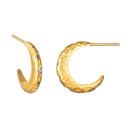 Kindred Spirits Sparkling Moon Hoops