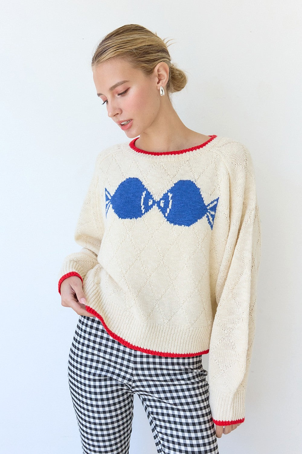 Kissing Fish Sweater