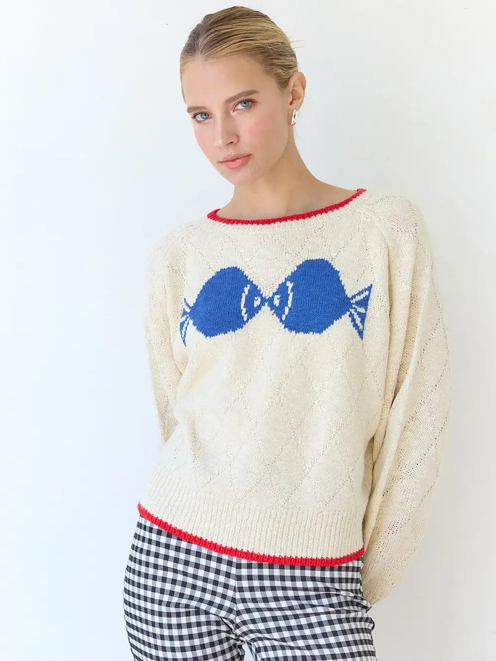 Kissing Fish Sweater
