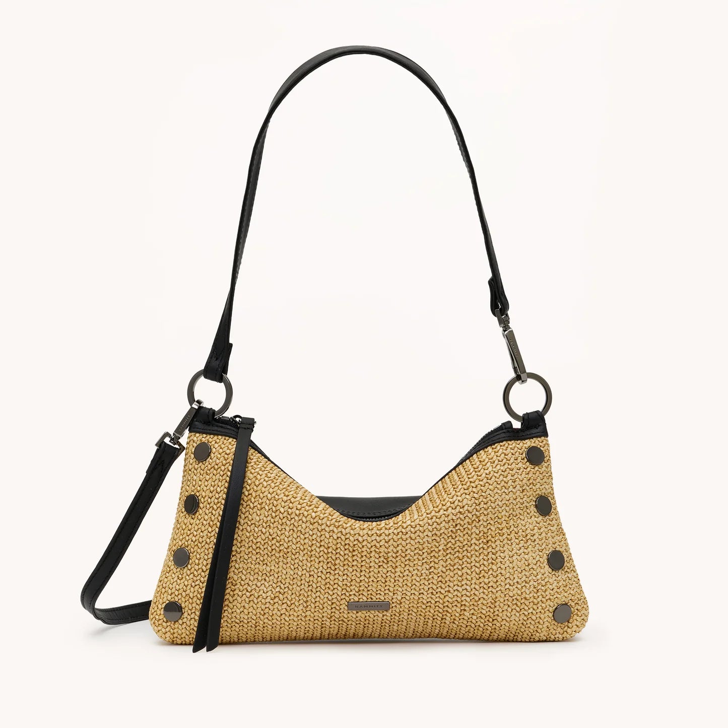 Kyle-Noir Smooth Raffia-GM