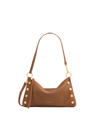 Kyle Sml Mahogany Pebble/Brushed Gold