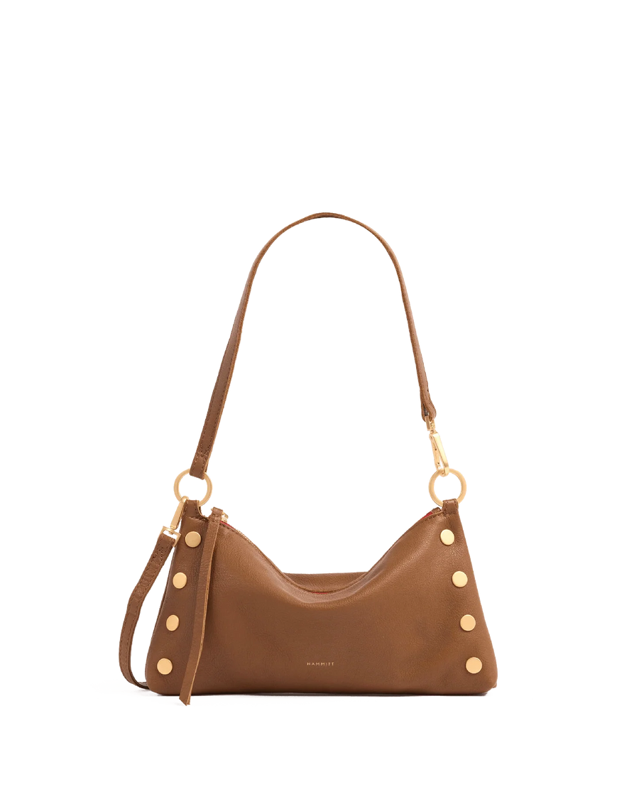 Kyle Sml Mahogany Pebble/Brushed Gold