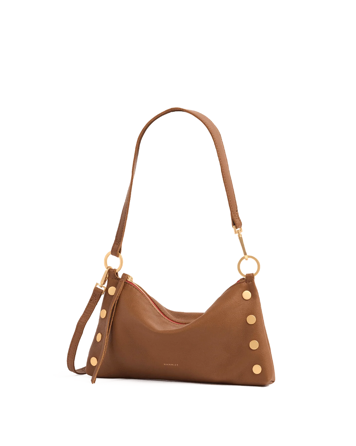 Kyle Sml Mahogany Pebble/Brushed Gold