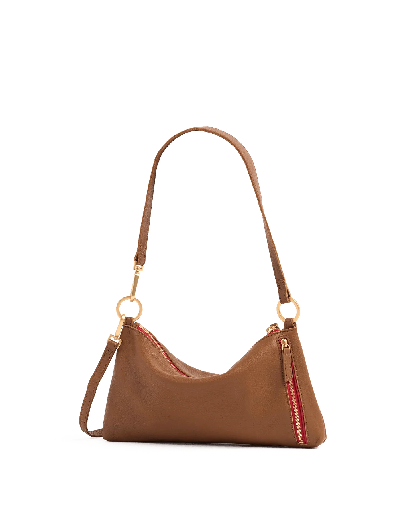 Kyle Sml Mahogany Pebble/Brushed Gold