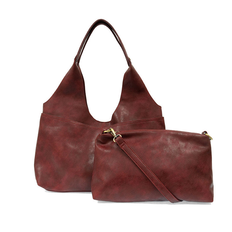 Val Four Pocket Hobo Bag